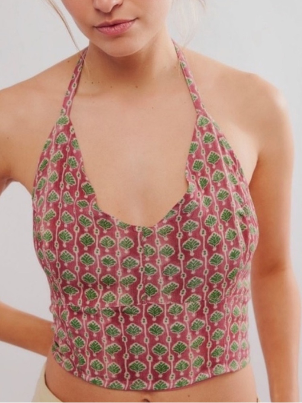 Free People Rae Halter top